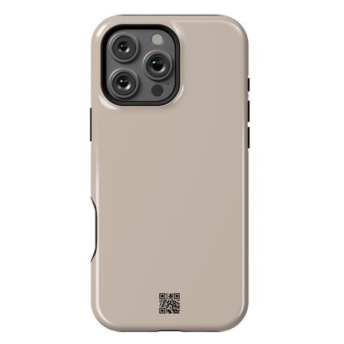 Custom Special Message QR Code iPhone Case